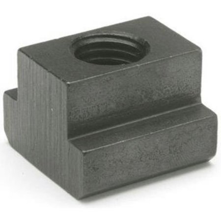 J.W. WINCO J.W. Winco DIN 508 T-Slot Nuts, Steel, Blackened, M10, 11/16"W x 9/16"H A80036